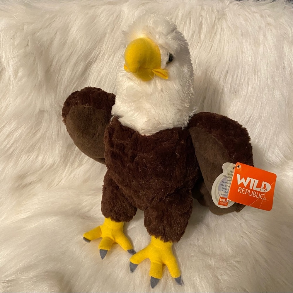 Wild Republic Bald Eagle Plush Stuffed‎ Animal